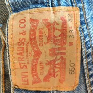 Levi's 550 Jeans - 33x32
